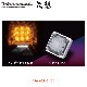 花魁 【24V車用】 LEDスクエアマーカー　クリアレンズオレンジ （アンダーライト付き）<br>【OIRAN LED SQUARE MARKER】[OSM-OR-24CL]