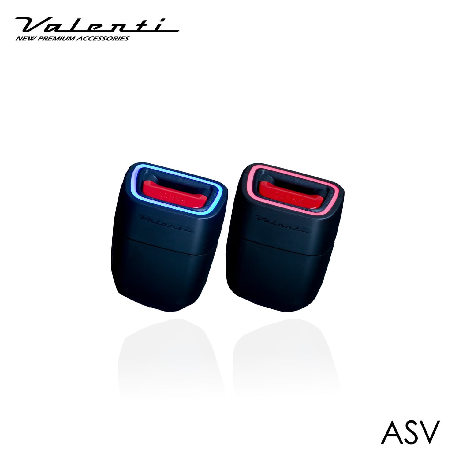Valenti ヴァレンティ シートベルト バックル イルミネーション ヴィジビリティライト