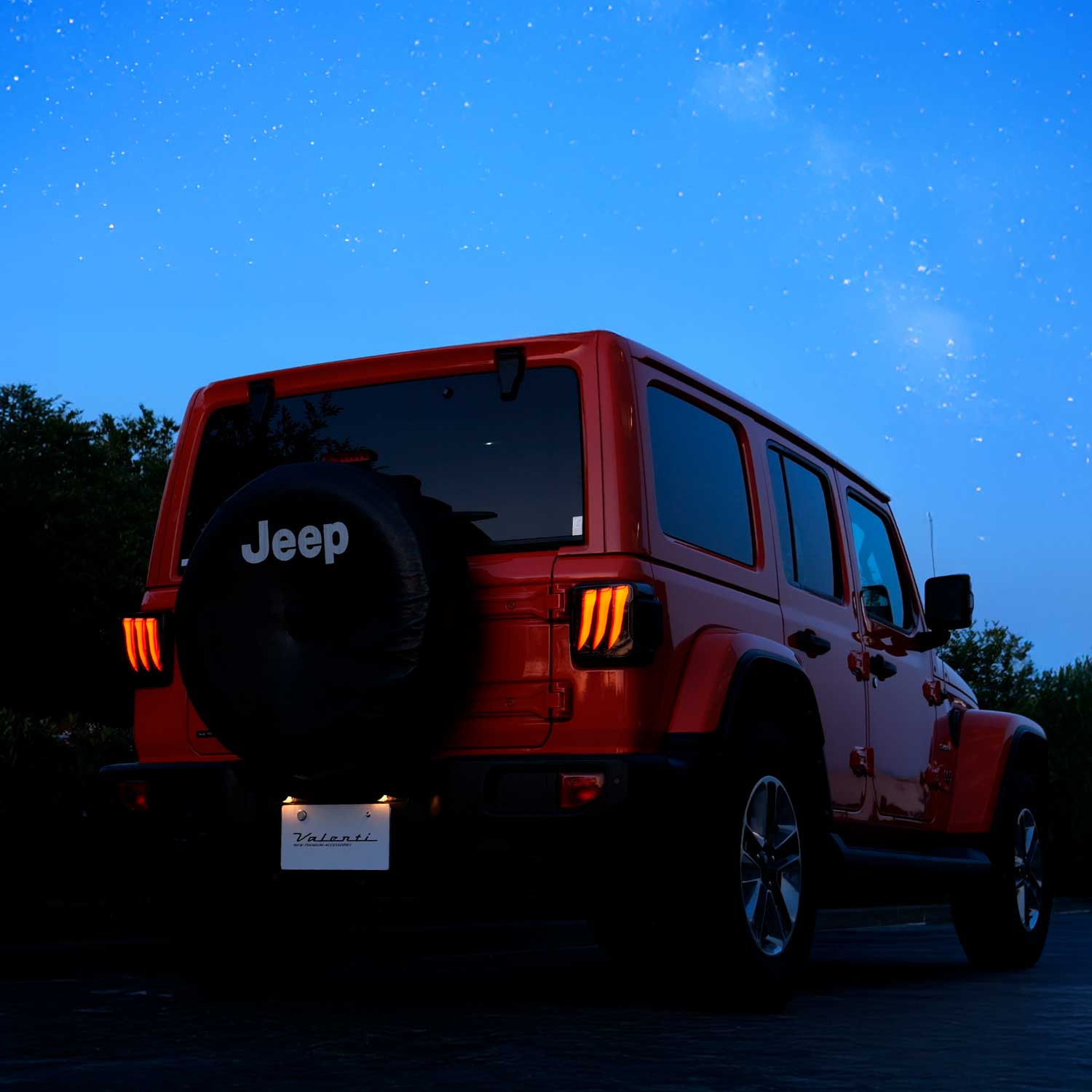 【補修用・片側のみ】Valenti ヴァレンティ JEEPラングラー(JL系)ジュエルLEDテールランプULTRA ライトスモーク/グロスブラック 1年保証【TJJLWGLU-SG-1】