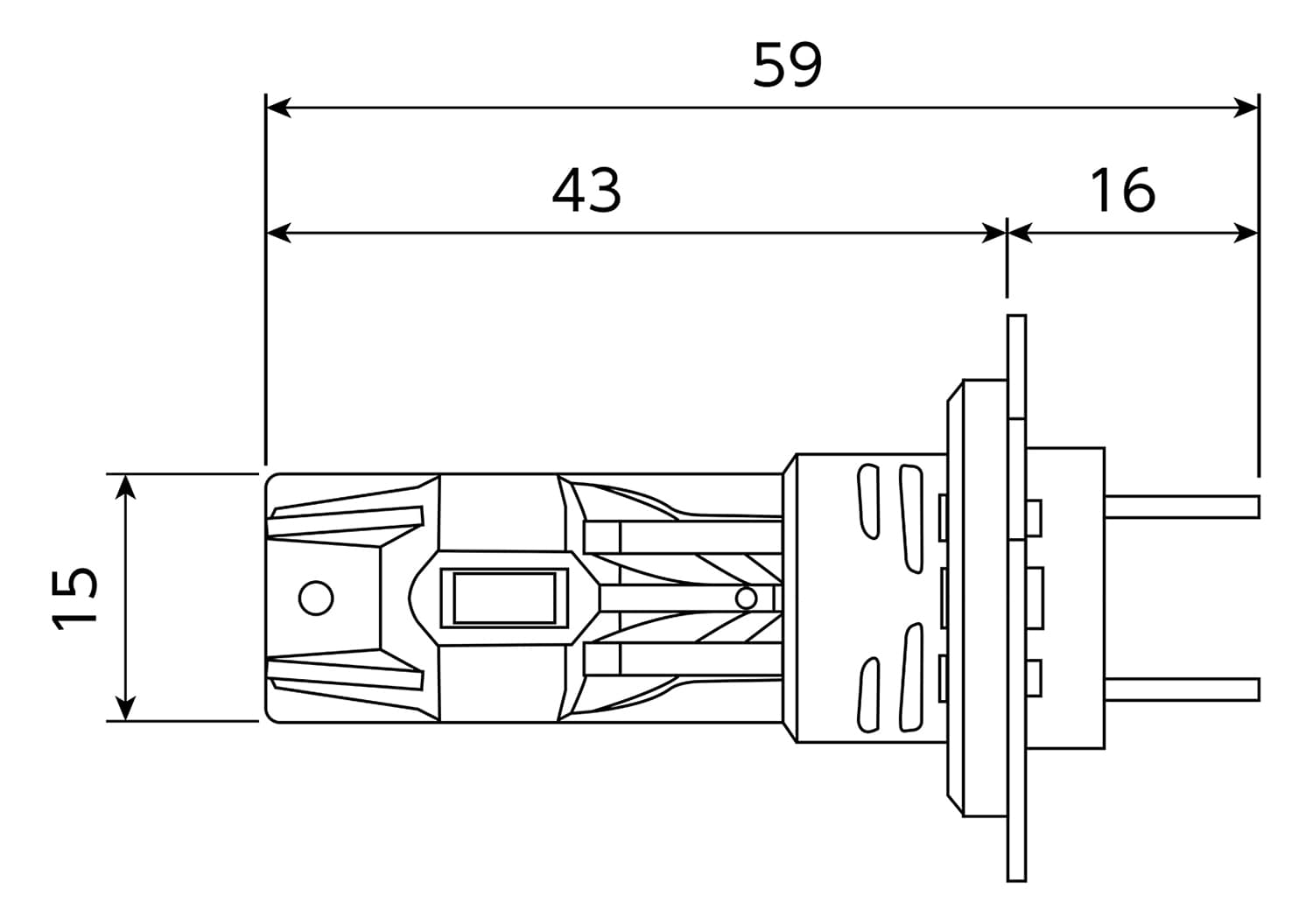 ヴァレンティモト LEDヘッドRHシリーズ H7 6500K ヴァレンティvalenti