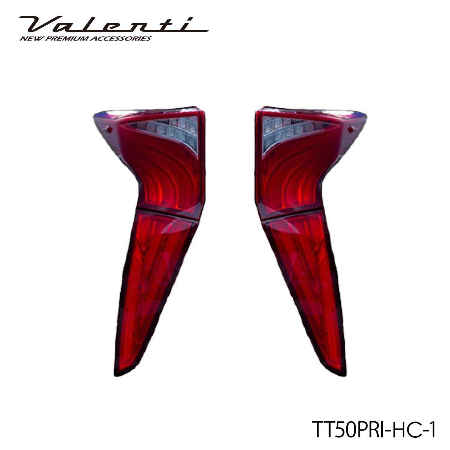 Valenti ヴァレンティ ジュエルLEDテールランプ Revo　トヨタ　プリウス (50系)【VALENTI JEWEL LED TAIL LAMP Revo】[TT50PRI]
