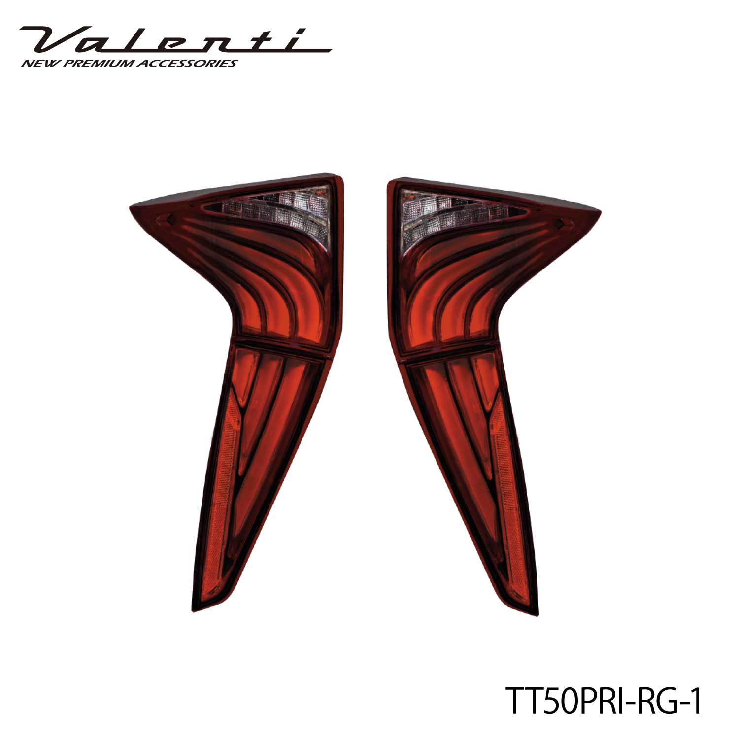 Valenti ヴァレンティ ジュエルLEDテールランプ Revo　トヨタ　プリウス (50系)【VALENTI JEWEL LED TAIL LAMP Revo】[TT50PRI]