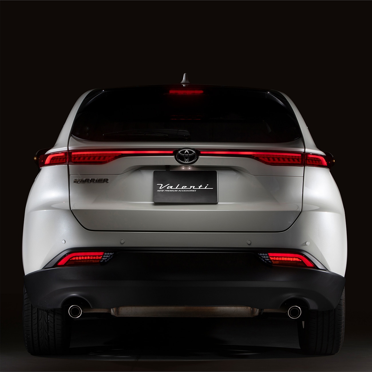 【補修用・片側のみ】Valenti ヴァレンティ ハリアー 80系 2022年9月以降登録車用 ジュエルLEDテールランプULTRA アッパー（上側）のみ OEA シーケンシャル 流れるウインカー 1年保証 ライトスモーク/ブラッククローム【TT80HAU-SB-2】