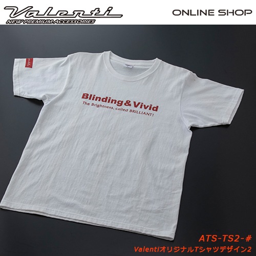 Valenti ヴァレンティ 公式ショップ限定　オリジナル半袖Tシャツ デザイン2 ストリートファッション [ATS-TS2]