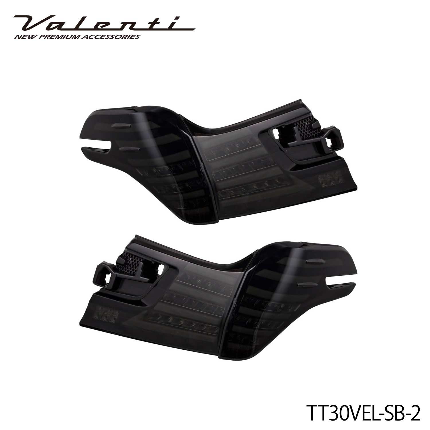 Valenti ヴァレンティ　ジュエルLEDテールランプ Revo　タイプ2 トヨタ　ヴェルファイア (30系)<br>【VALENTI JEWEL LED TAIL LAMP Revo】[TT30VEL- Type2]