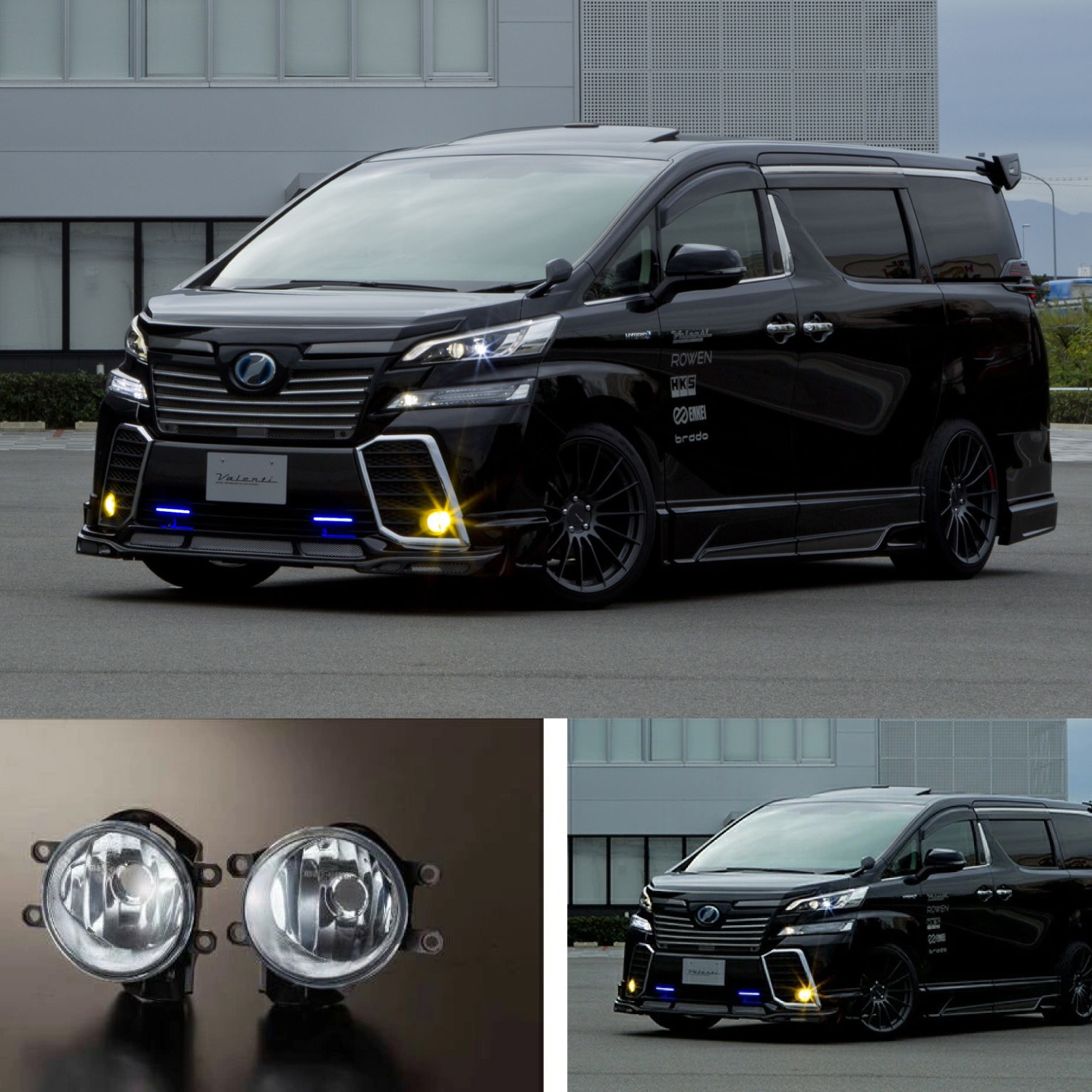 Valenti フォグランプ レンズキット タイプ1(トヨタ用) 【FLL-01】