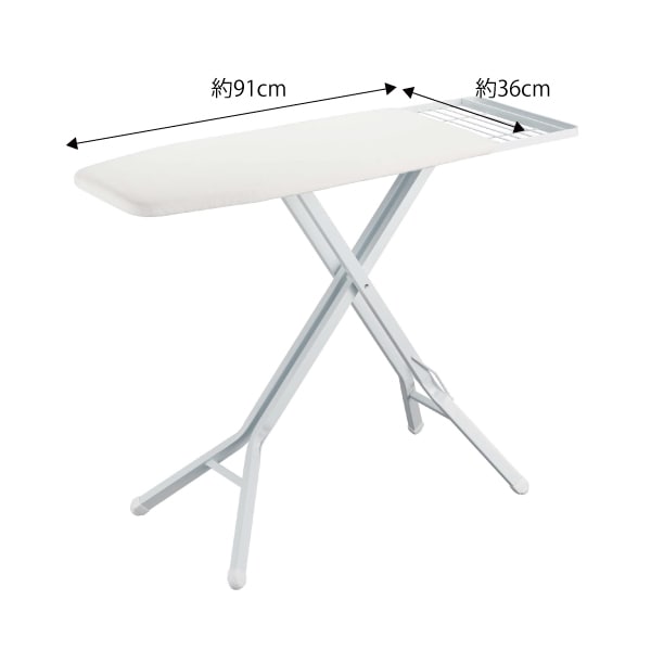 4693カバー スタンド式 タワー用 ホワイト (91X36cm) | アイロン台