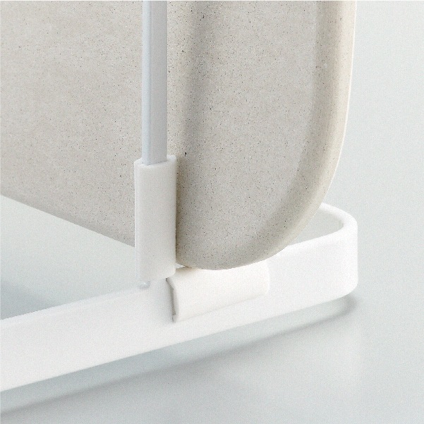 9003�ʱ߷����å����(��W12��D30��H7mm) 2�ĥ��å� �ۥ磻��