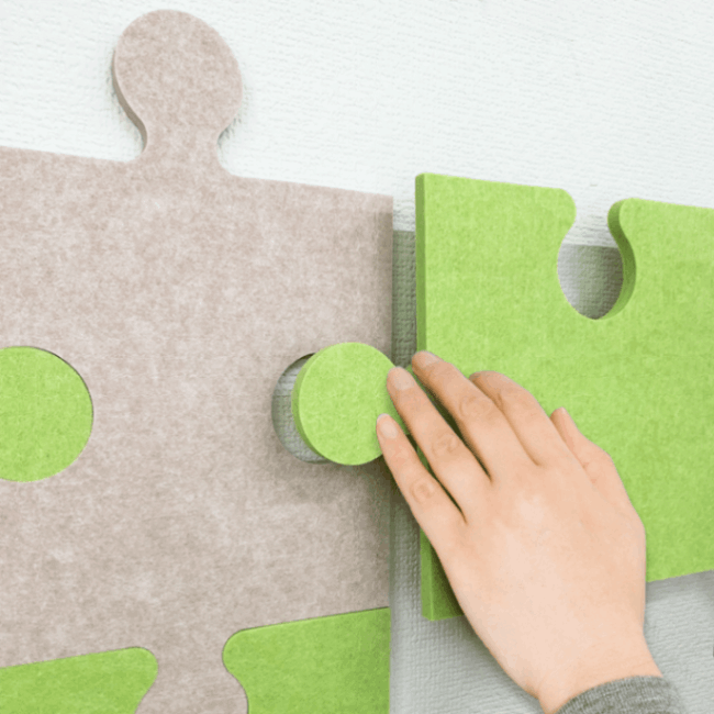 吸音パネルＳＣＥＮＥ【パズル】９枚セット