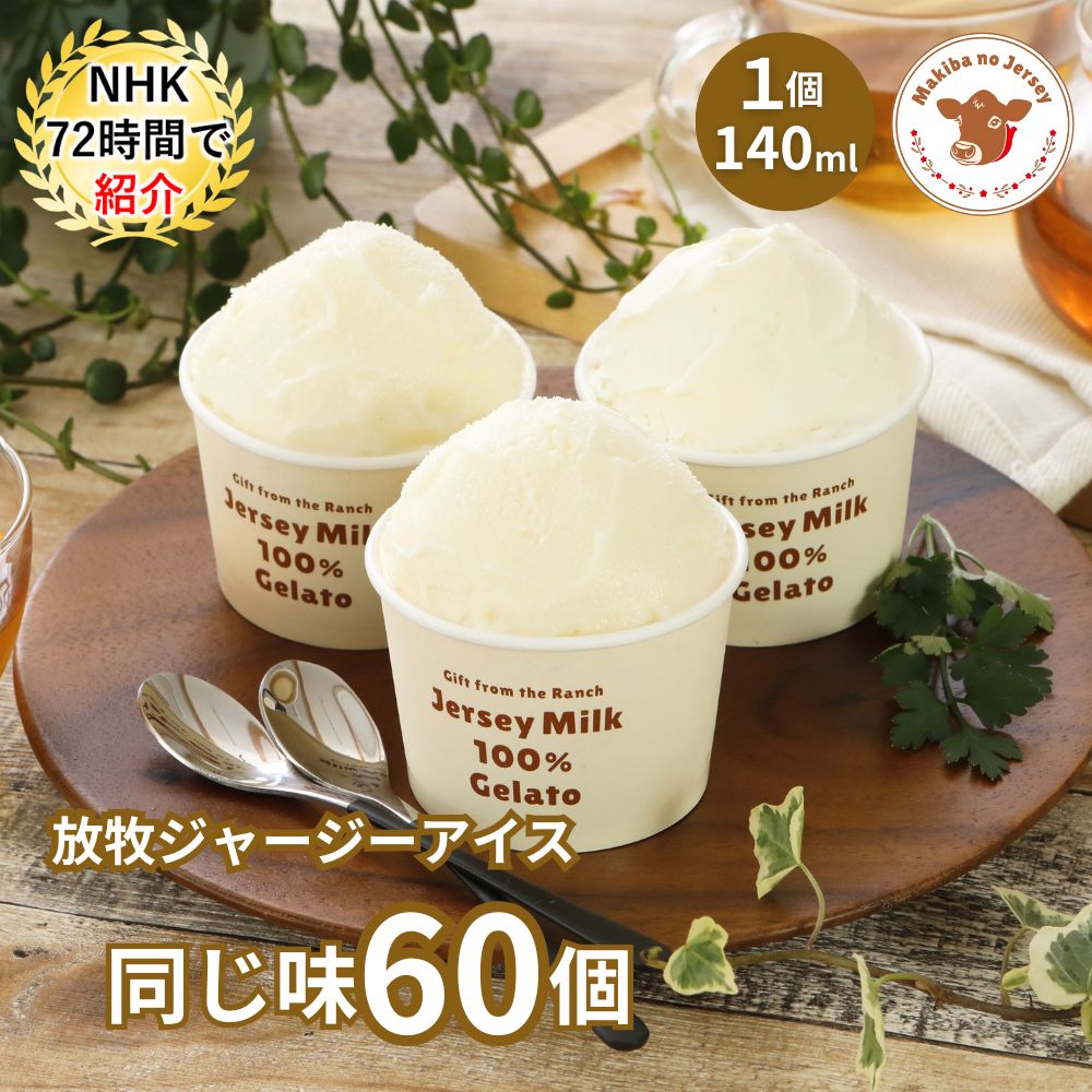 放牧ジャージー アイス ギフト まきばのジャージー 同じ味 60個 セット