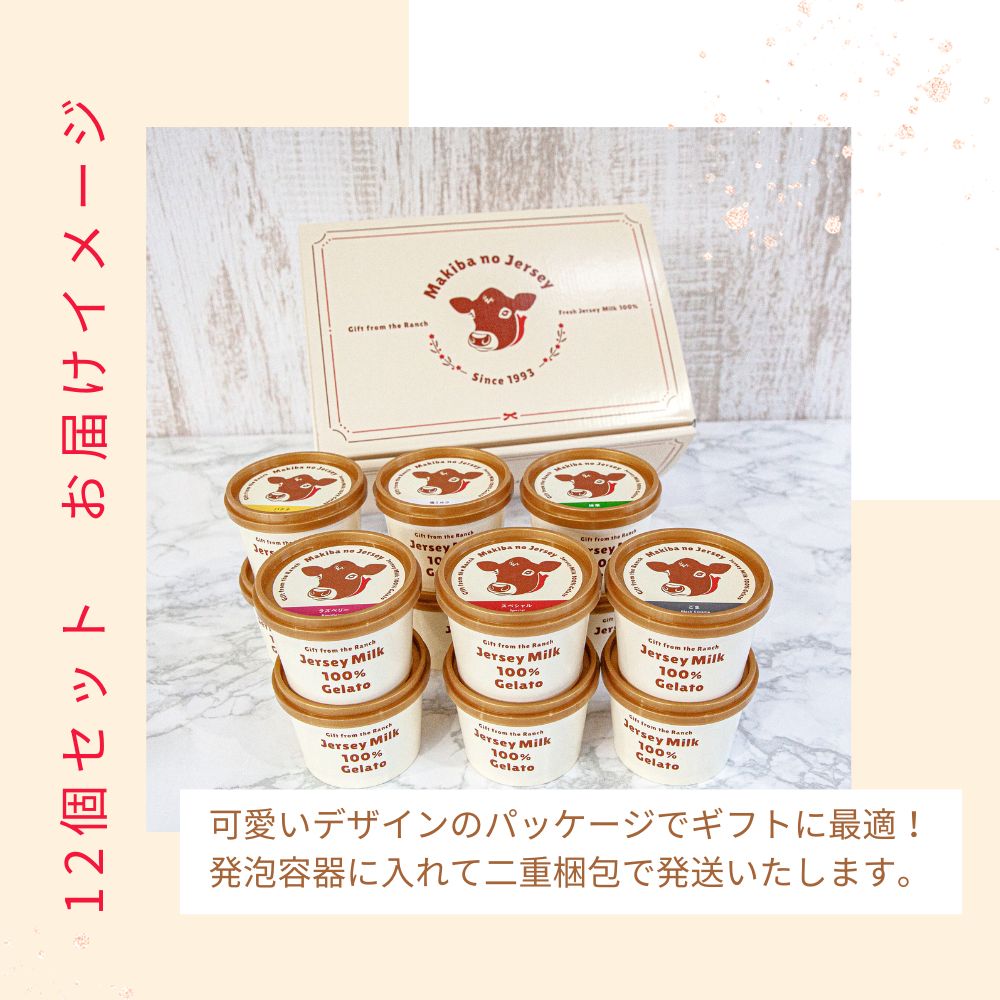 放牧ジャージー アイス ギフト まきばのジャージー 選べる 人気 12個 セット