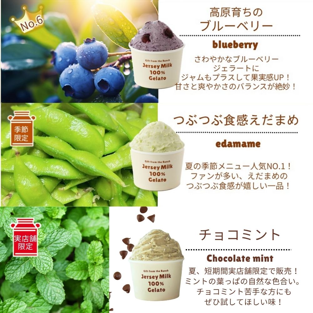 放牧ジャージー アイス 自宅用 まきばのジャージー 食べ比べ ベーシック 6個 セット