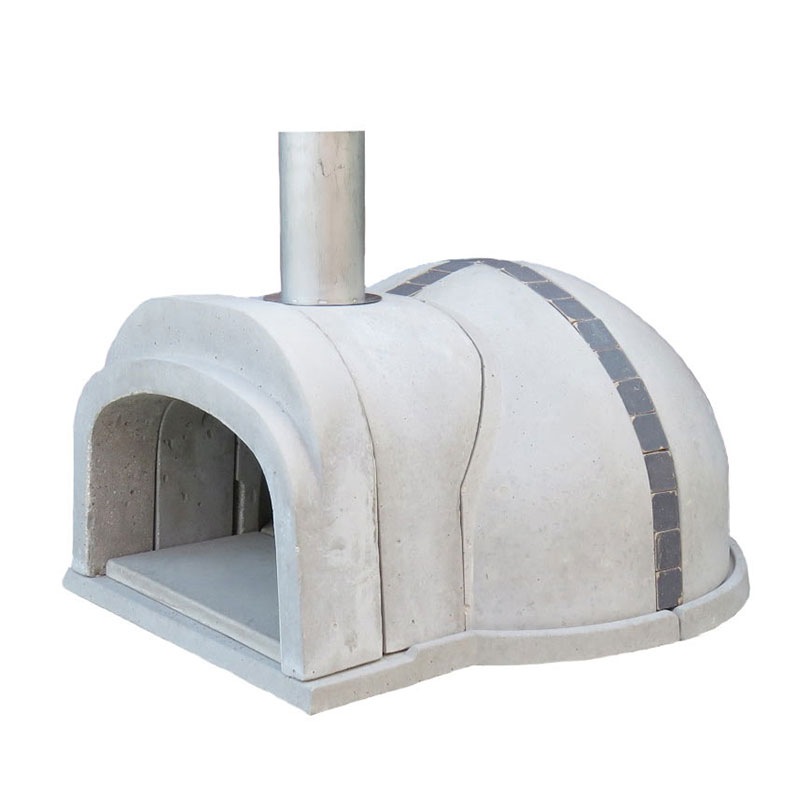 ピザ窯　石窯　テック堂（マリーンテック） 石窯クロスドーム 石窯クロスドーム（タイル：ネイビー）