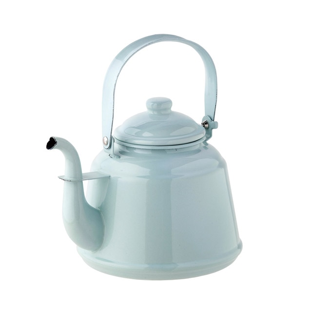 レトロホーローケトル パステルグリーン
