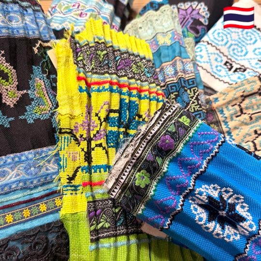 1点ものの希少なグドヴリーや刺繍生地やアフガニスタンのビーズ刺繍水