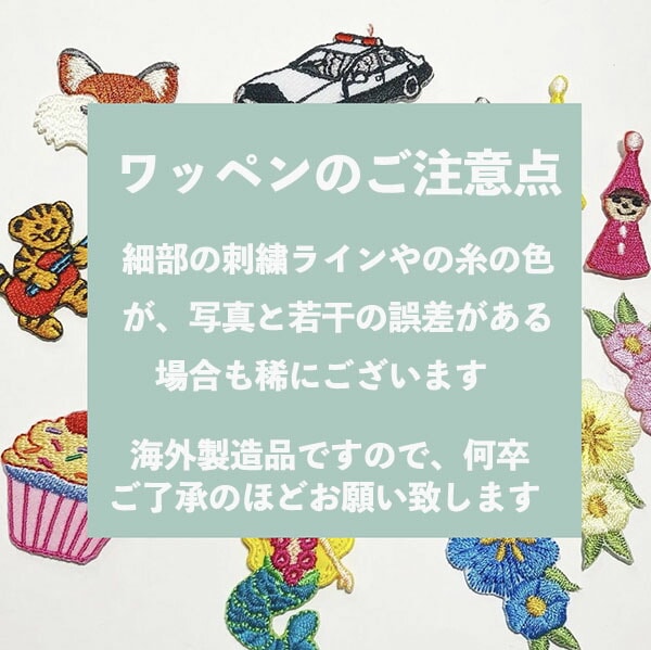 のり付きお花ワッペン バラ売り 特大サイズ  ボタニカルワッペン フラワー刺繍アップリケ 営業日即日発送 