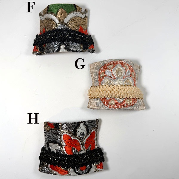 日本製 和柄 アップサイクルアンティーク帯使用 楽ちん簡単ヘアアレンジ ヘアカフ ヘアポニーフック ヘアアクセサリー 和装 七五三 成人式 着物 大人 髪飾り 【※卸対象外製品】【ギフト】【ワールデザインmakiras】