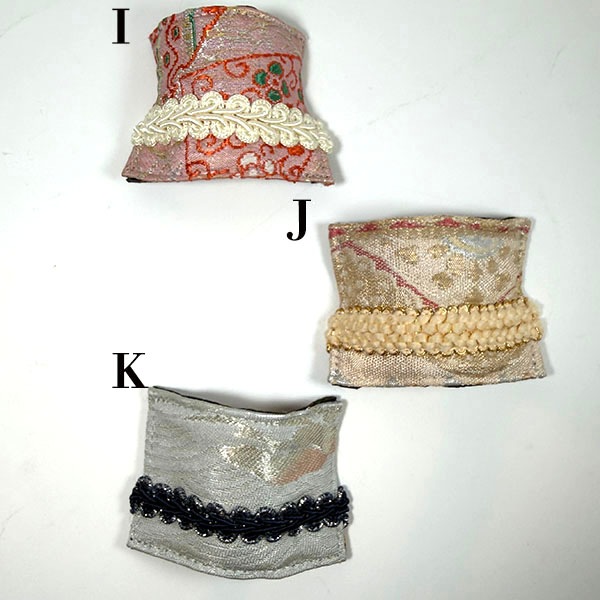 日本製 和柄 アップサイクルアンティーク帯使用 楽ちん簡単ヘアアレンジ ヘアカフ ヘアポニーフック ヘアアクセサリー 和装 七五三 成人式 着物 大人 髪飾り 【※卸対象外製品】【ギフト】【ワールデザインmakiras】