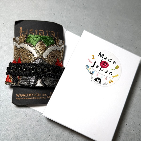 日本製 和柄 アップサイクルアンティーク帯使用 楽ちん簡単ヘアアレンジ ヘアカフ ヘアポニーフック ヘアアクセサリー 和装 七五三 成人式 着物 大人 髪飾り 【※卸対象外製品】【ギフト】【ワールデザインmakiras】