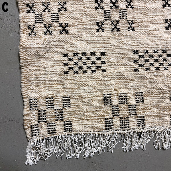 モロッカンラグ 手織りウール ぬくもり モロッコカーペット グローウィ キリム ラグマット ベルベル族 ベニワレン 絨毯 玄関キッチンリビング用マット 営業日即日発送【ワールデザインmakiras】