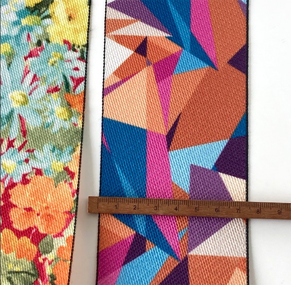 7.5cmから8cm幅 畳ヘリリボン 日本製リボン 畳縁テープ 太幅リボン 特大幅チロリアンテープ キンブレリボン ボウタイ作り バックチャーム 花柄キウイレモンフルーツ柄リボン  【※卸対象外製品】営業日即日発送 