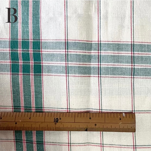 59cm幅から155cm幅 ナチュラルやわらかフレンチリネン生地色々 アンティーク ディッシュクロス トーション格子柄 タータンチェック模様 ハンドメイドナチュラル大人服 子供用リネンワンピース ミニカーテン ベットカバー営業日即日発送