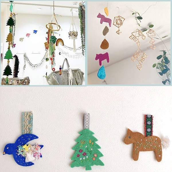 10cm 5個羊毛フェルトうさぎモチーフ ウサギ無地フェルトシート オーナメントパーツ インテリア雑貨 子供部屋デコレーションオーナメントグッズ 営業日即日発送