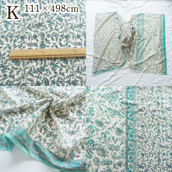 1点もの アンティークサリーたっぷり約5m ヴィンテージシルクスカーフ インド生地 シルク布ストール 民族衣装ドレス パーティー衣装営業日即日発送 <送料無料>