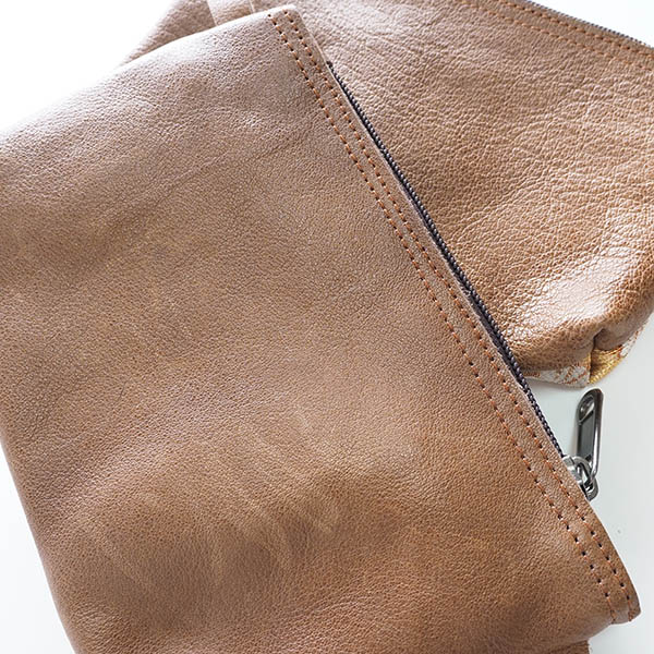 1点ものアンティーク帯 バッファローレザー 選べるチェーン付き サコッシュポーチ お財布 ポシェット 営業日即日発送 <送料無料>【※卸対象外製品】