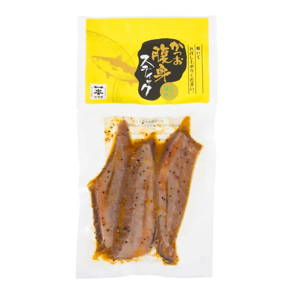 かつお腹身スティックレモン風味