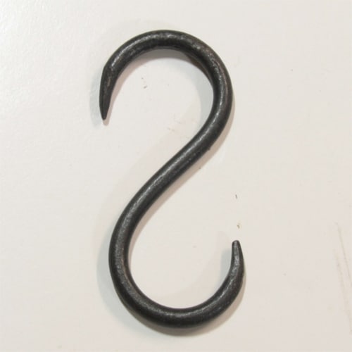 アイアンS字フック【メール便可】