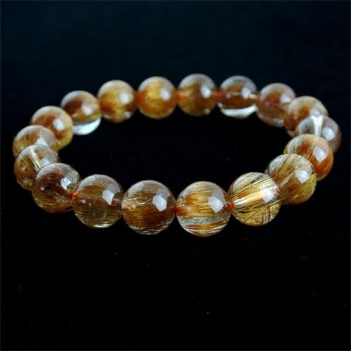 【極上，希少】ミックスキャッツアイルチル 極上ロイヤルキャッツアイルチルブレスレットAAAAグレード 13mm