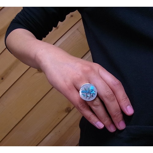 13号 ハーラン&モニカ コーンシス インレイ リング｜マライカ公式通販 