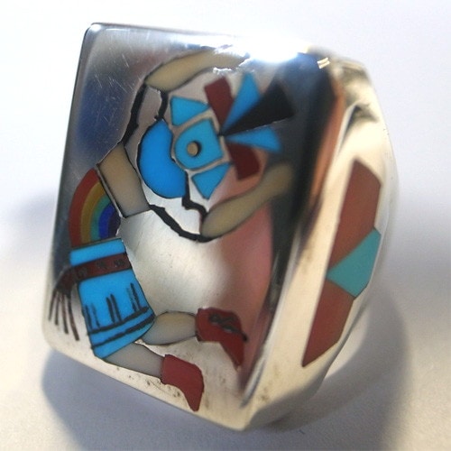 25号 ハーラン&モニカ コーンシス インレイ リング