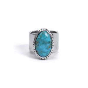 14号 ナバホ族 L.T.Chee ローンマウンテン リング ｜マライカ公式通販