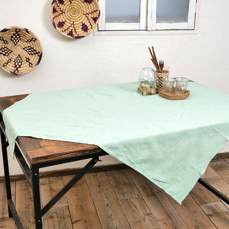 イタワ無地マルチクロス 110cm×110cm 【メール便可】綿100％ 天然素材