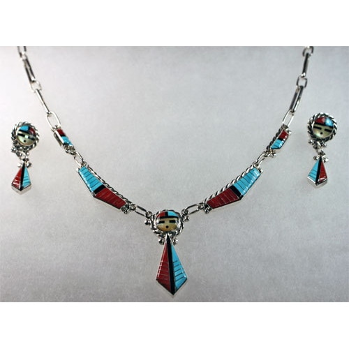 ドンデワ  ネックレス　ピアスセット