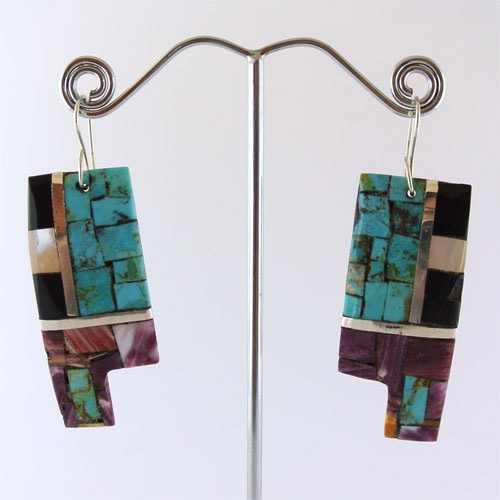 マリーロバト モザイクインレイ サントドミンゴ ピアス