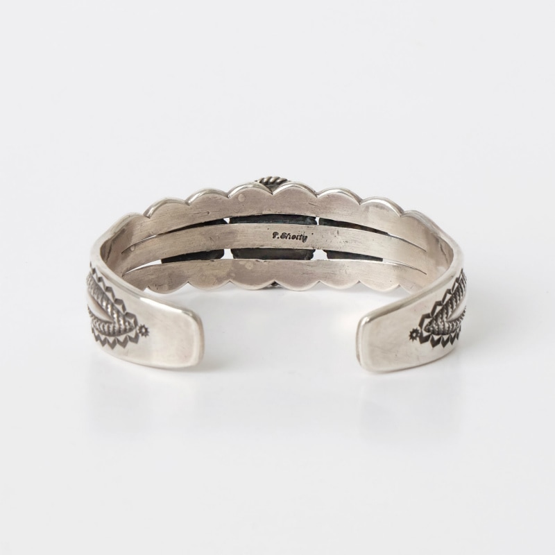 135mm ペリーショーティー ロイストン スタンプワーク バングル