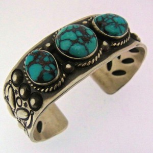 138mm ハーマンスミス チャイニーズターコイズ バングル｜マライカ公式通販