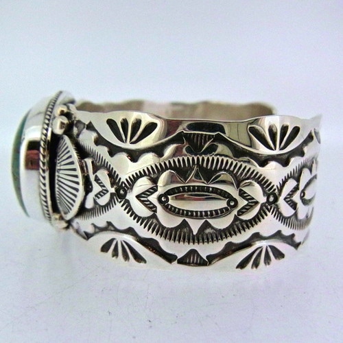 147mm マイクトンプソン ブルージェム スタンプ バングル｜マライカ  