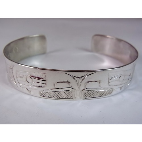 148mm ファーストネーション Terrence Campbell バングル