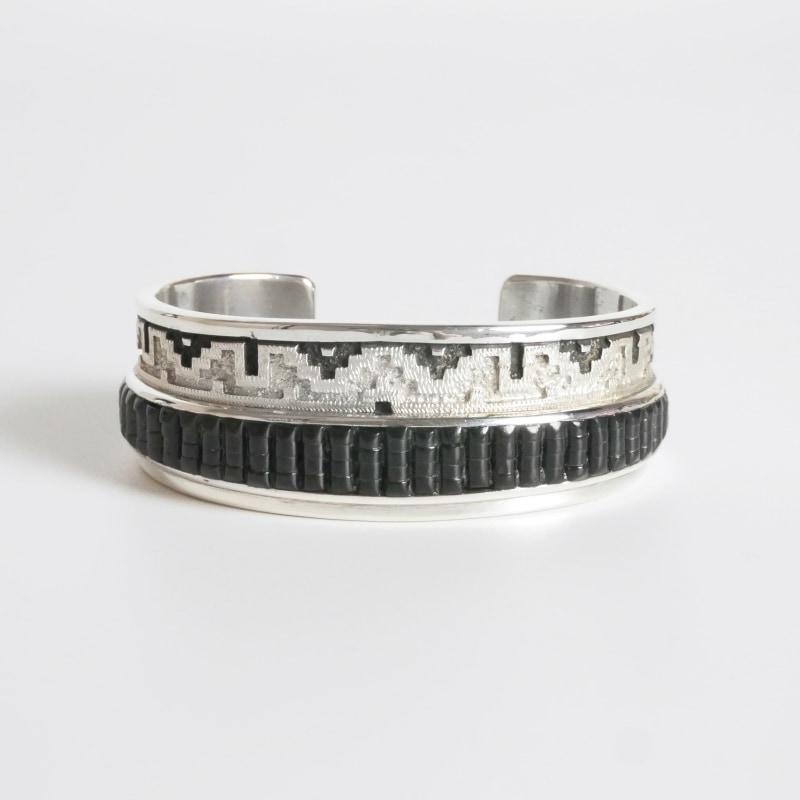 143mm ダンジャクソン ラグオーバーレイ×ヒシ バングル