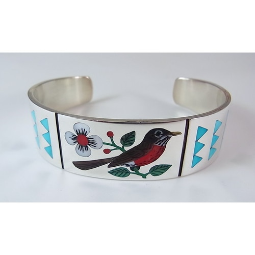 134mm ルーデル&ナンシー ラコンセロ インレイ バングル