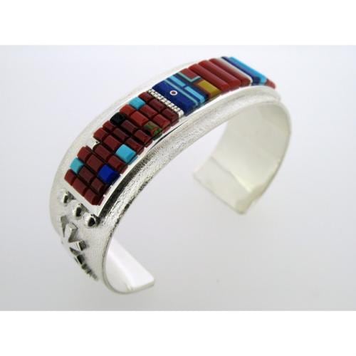 148mm ウィルバートマニング 立体インレイ バングル｜マライカ公式通販