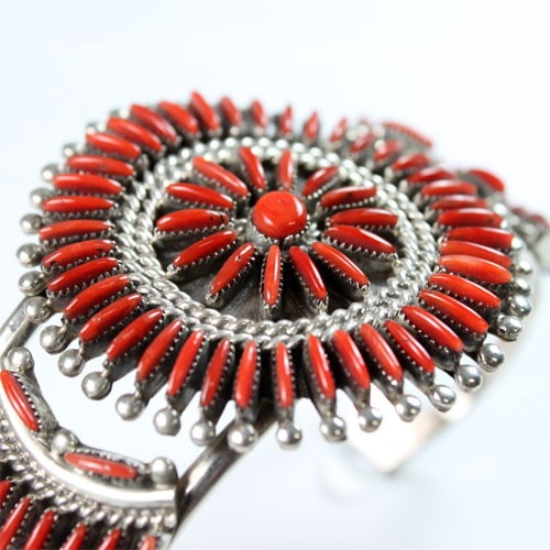 ズニ族 アリスクヮム 娘 Lorrain Waatsa クラスターバングル 【公式通販】