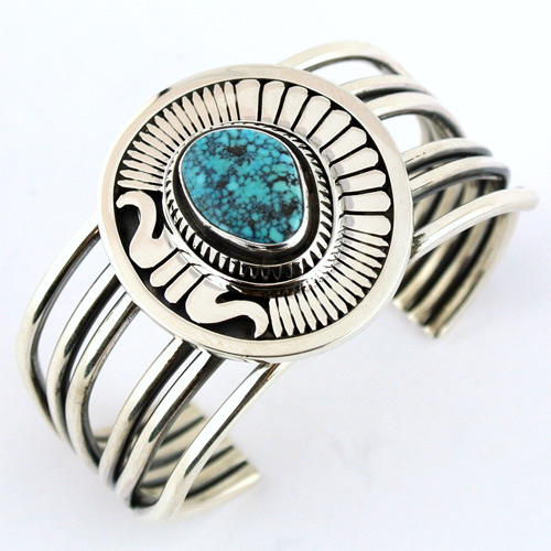 NAVAJO AaronToadlenaアーロントードレナ特大キングマンバングル NAVAJO AaronToadlenaアーロントードレナ特大キングマンバングル