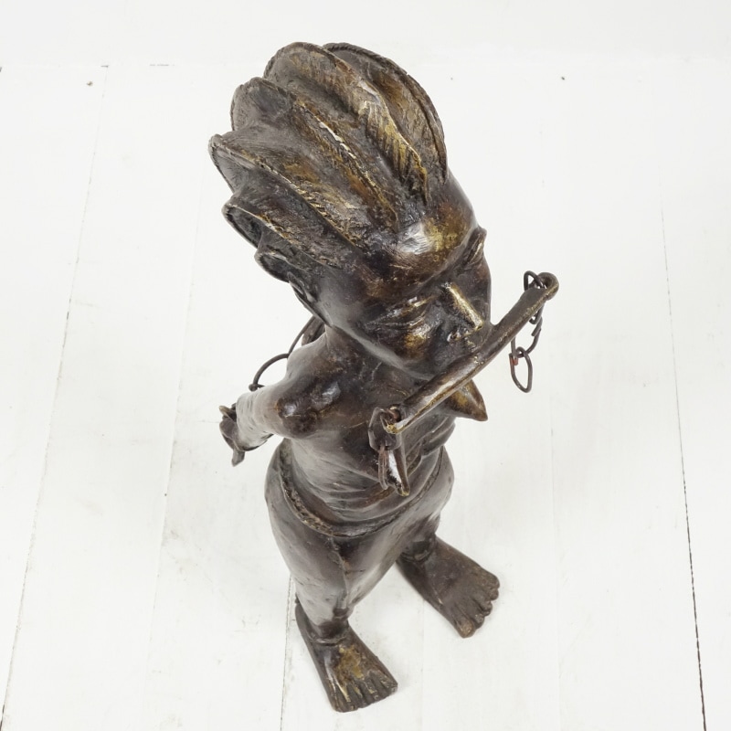 ベニン王国ブロンズ奴隷像【送料1000円込】｜マライカ公式通販