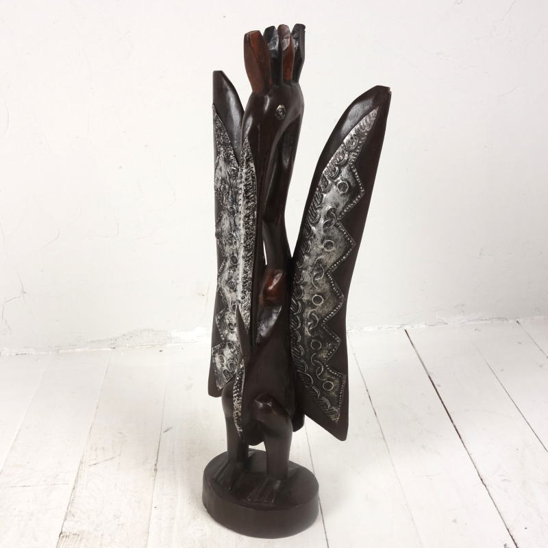 カラオ サイチョウ ウッドオブジェ｜マライカ公式通販