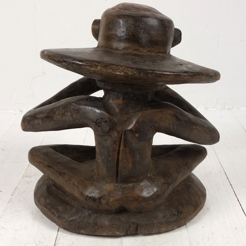 【木彫驢馬/ロバ】　中世木偶　　I0615B 木彫驢馬/ロバ】中世木偶I0615B